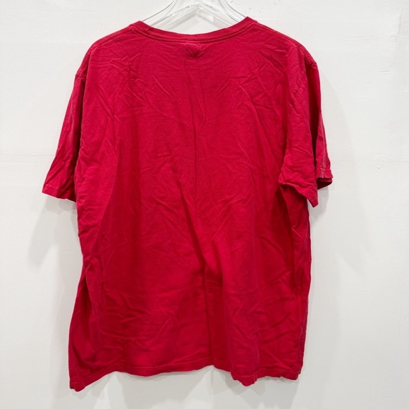 The North Face Tropics Rojo T-Shirt Red Short Sleeve Outdoor Size XXL Men’s - Picture 2 of 6